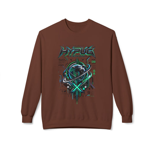 HYPUG XENON BLACK CIRCUIT Sweatshirt — DROP 01