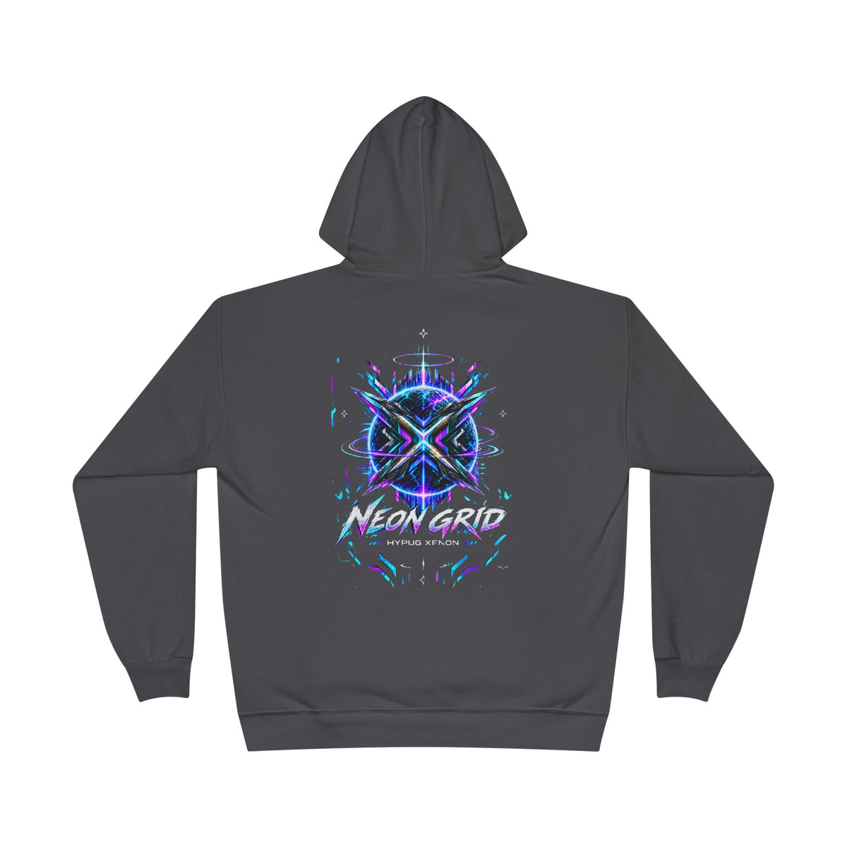 HYPUG XENON Neon Grid Hoodie — Drop 01