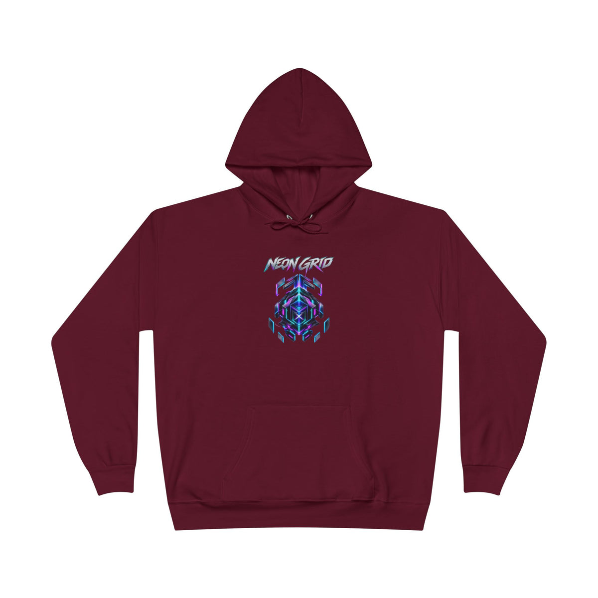 HYPUG XENON Neon Grid Hoodie — Drop 01